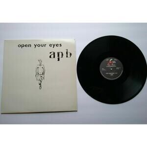 APB Open Your Eyes 12" Vinyl Record 1986 UK Import Post-Punk New Wave